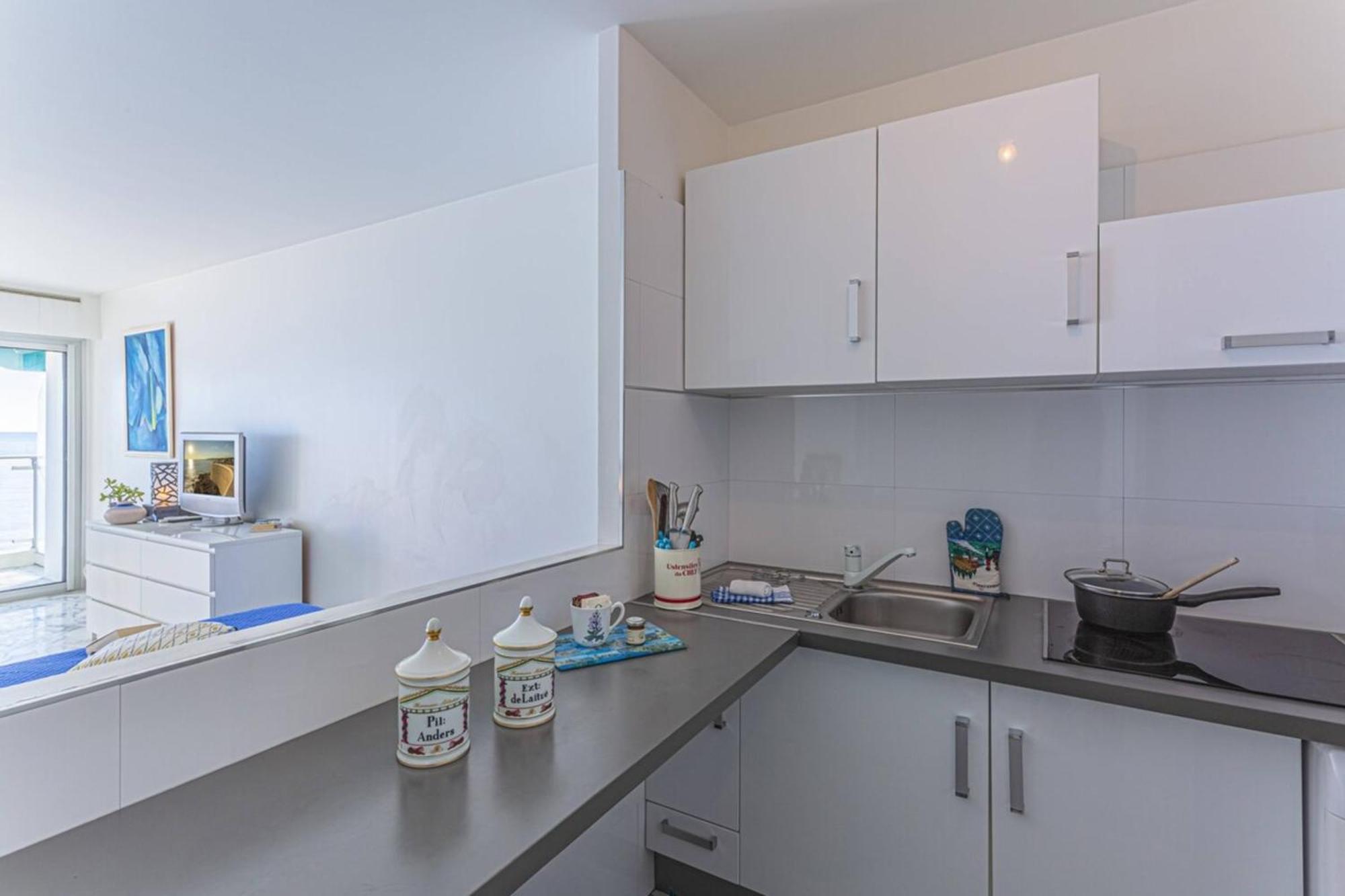Prom 199 - Spacious Studio - Promenade - Sea View Ница Екстериор снимка